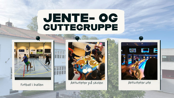 Bilder fra aktiviteter for elevene